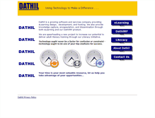 Tablet Screenshot of dathil.com